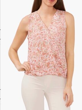 Halogen V-neck tank